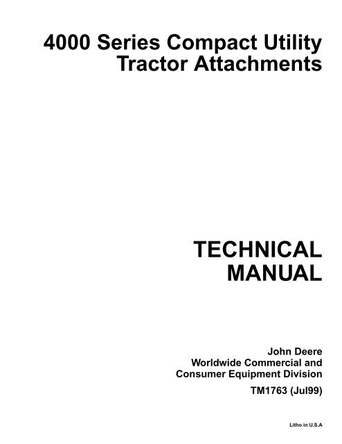 TECHNICAL MANUAL