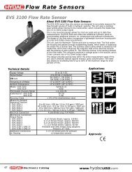 Flow Rate Sensors