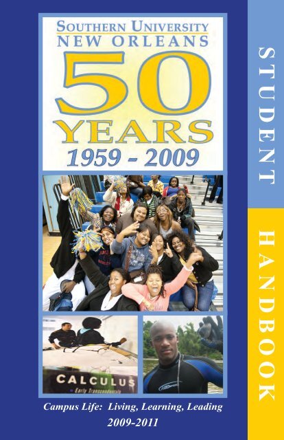 620347 SUNO HANDBOOK EDIT8 - Southern University New Orleans
