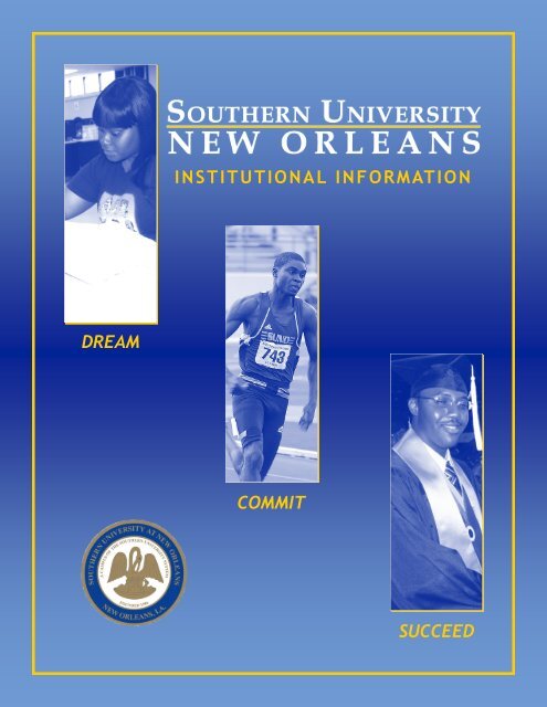 find out more about SUNO! - Southern University New Orleans