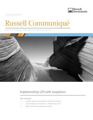 Implementing LDI with swaptions - Russell Investments