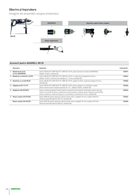 Catalog Festool 2017