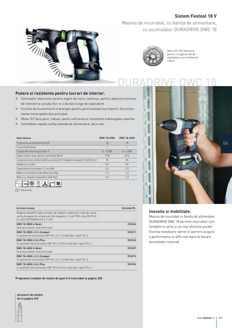 Catalog Festool 2017