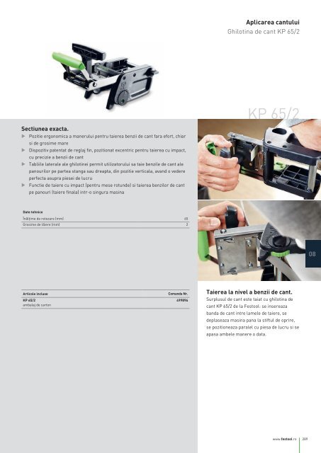 Catalog Festool 2017