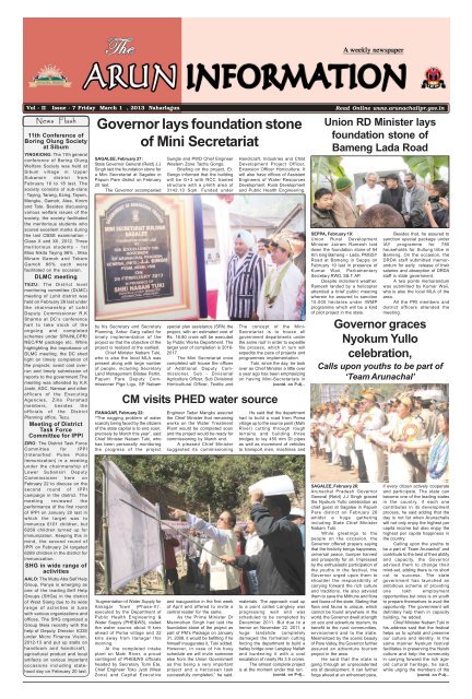 Issue 7 - Arunachalipr.gov.in