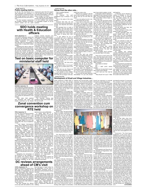 Issue 36 - Arunachalipr.gov.in