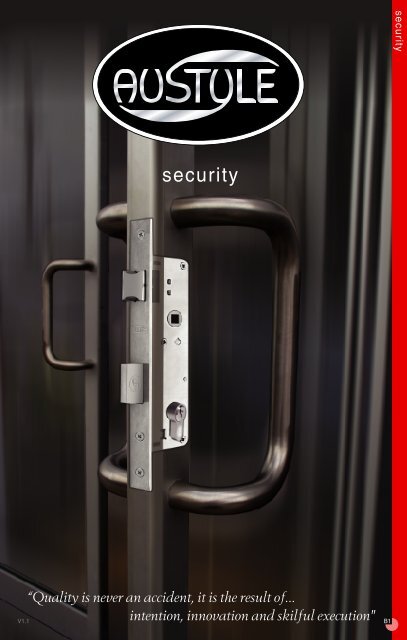 Austyle Security Locks (PDF) - Door Hardware Sydney