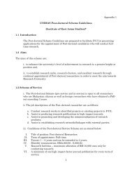 1 Appendix 1 UNIMAS Post-doctoral Scheme Guidelines (Institute of ...