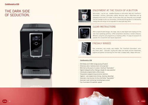 luxury for coffee connoisseurs can be smart too. - Nivona