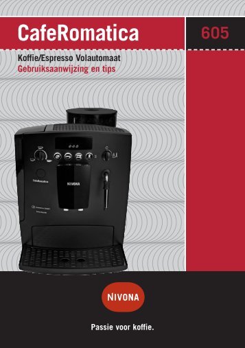 CafeRomatica Koffie/Espresso Volautomaat ... - Nivona