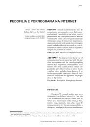 PEDOFILIA E PORNOGRAFIA NA INTERNET - Reid.org.br