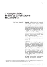 a poluiÃ§Ã£o visual: formas de enfrentamento pelas ... - Reid.org.br