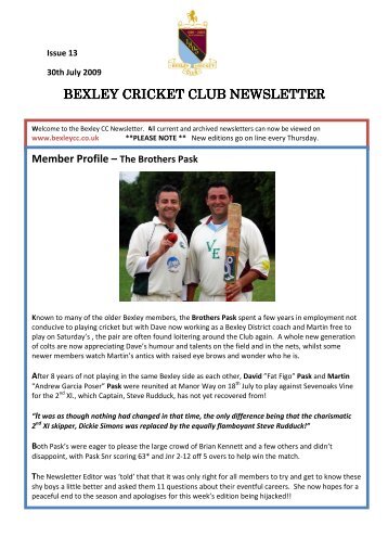 Download - Bexley Cricket Club