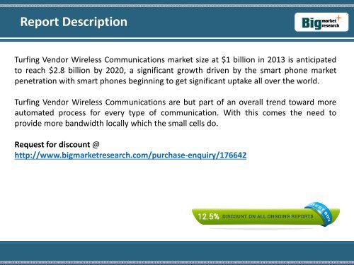 2014-2020 Turfing Vendor Wireless Communications Market Size, Worldwide
