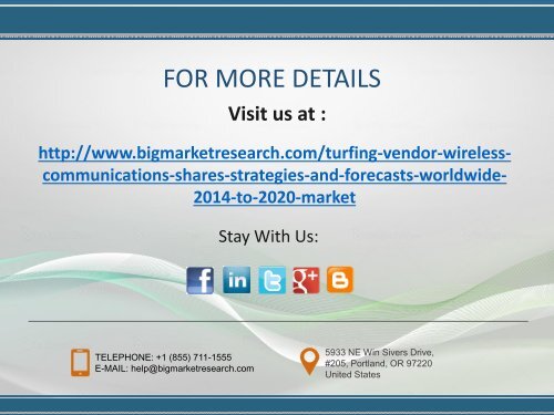 2014-2020 Turfing Vendor Wireless Communications Market Size, Worldwide