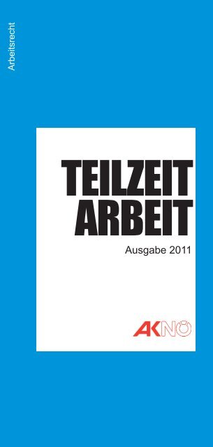 Teilzeitarbeit - Arbeiterkammer Wien