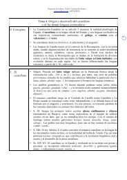 Tema 4. Origen y desarrollo del castellano y de las demÃ¡s lenguas ...