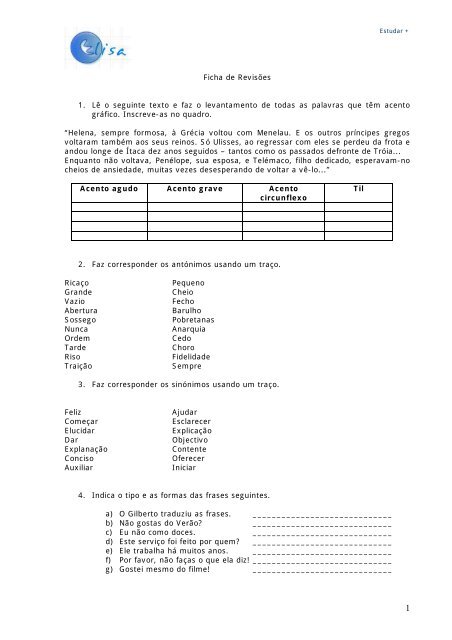 Analisar: Sinónimos e Antónimos (17 sugestões) 