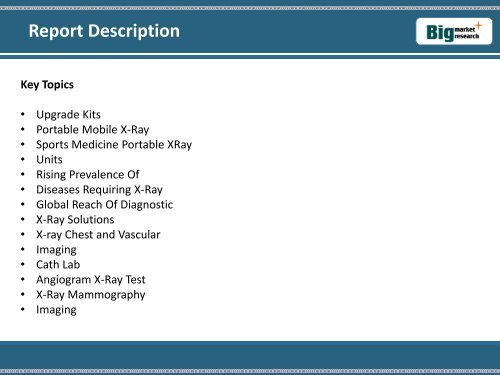 2D X-Ray Equipment: Market Worldwide, Forecast to 2021