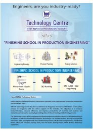 Download Brochure - Indian Machine Tool Manufacturers' Association