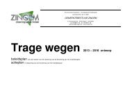 Trage wegen 2013 â 2016 ontwerp - Gemeente Zingem