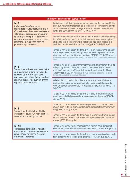 15-21 - guide amafi-fbf - abus de marche - 2015