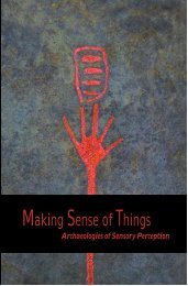 Making Sense of Things - mikroarkeologi.se