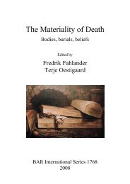 The Materiality of Death - mikroarkeologi.se