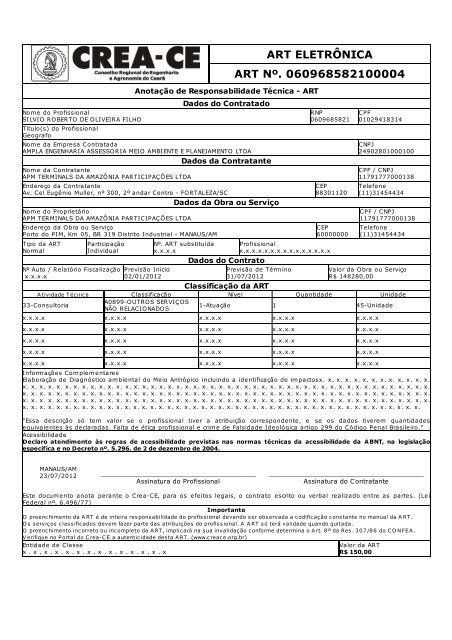 EIA Porto do PIM - Volume 6 - Ipaam