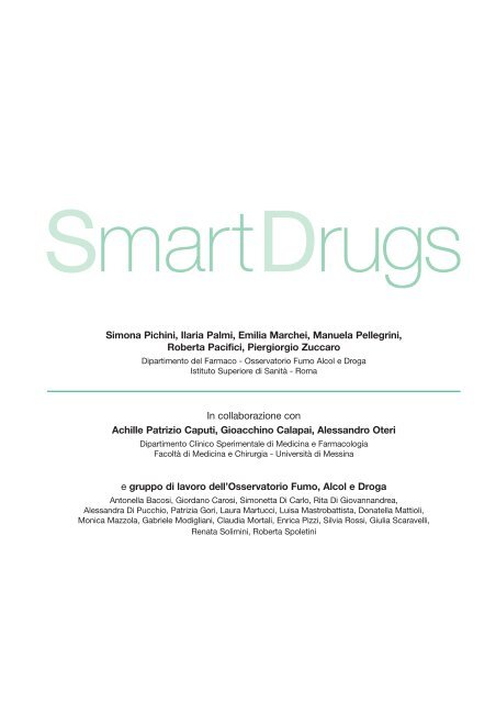 Smart drugs Istituto Superiore di SanitÃ  - Dronet