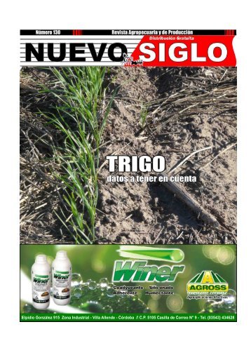 Revista Agropecuaria Nuevo Siglo Número 130