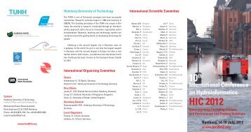 10th International Conference on Hydroinformatics