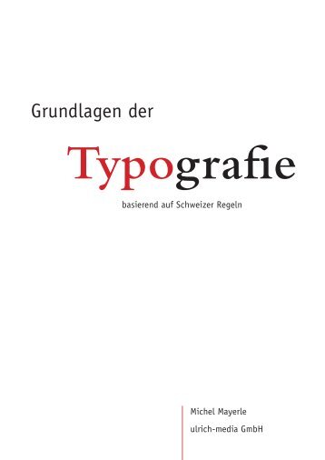 Typografie