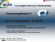 Küstengewässer: A-KÜST - KLIFF