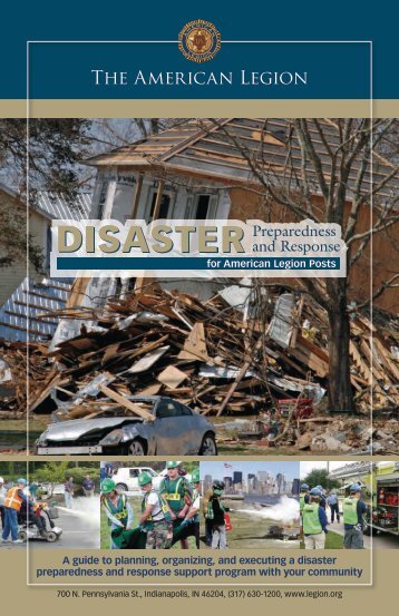 Disaster Preparedness and Response for American Legion Posts