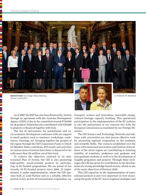 iconannual 2015 - The European Business and Investment Magazine