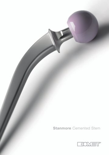 Stanmore Cemented Stem - Biomet