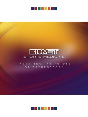 General Sports Medicine Brochure - Biomet