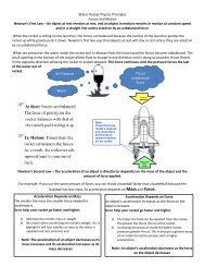 Air Pressure Thrust unbalanced Force Water Rocket Physics ...