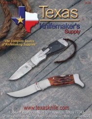 product list - Texas Knifemaker's Supply