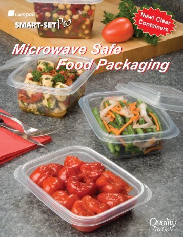 Smart Set Pro Microwave Safe Containers - Genpak