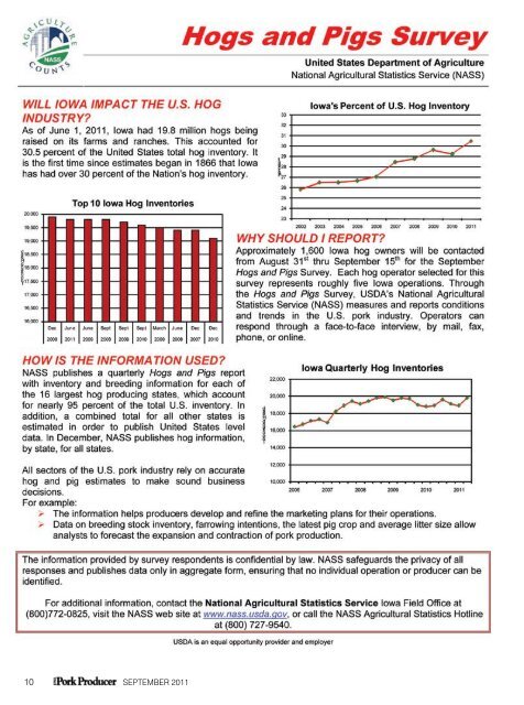 September 2011 - Iowa Pork Producers Association