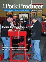 Pork Congress 2012 - Iowa Pork Producers Association