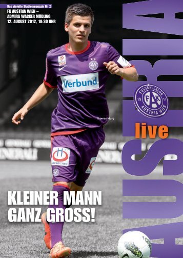 KLEINER MANN GANZ GROSS! - FK Austria Wien