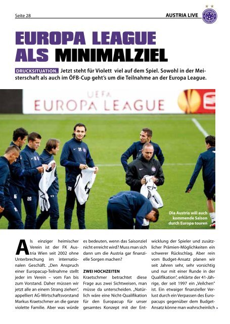 Magazin - FK Austria Wien