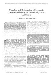 Modeling and Optimization of Aggregate Production Planning - A ...