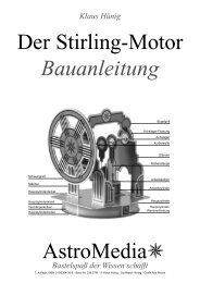 Der Stirling-Motor Bauanleitung AstroMedia