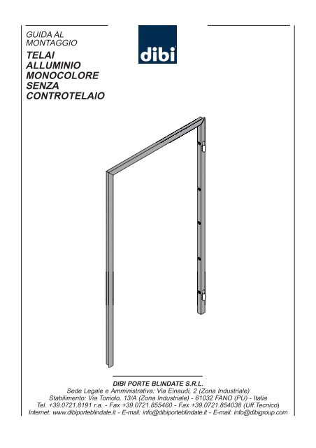 Leggi - DI.BI. Porte Blindate