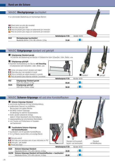 Der Werkzeug- und Bauartikelkatalog