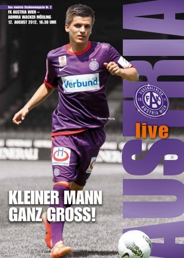 kleiNer maNN gaNz groSS! - FK Austria Wien